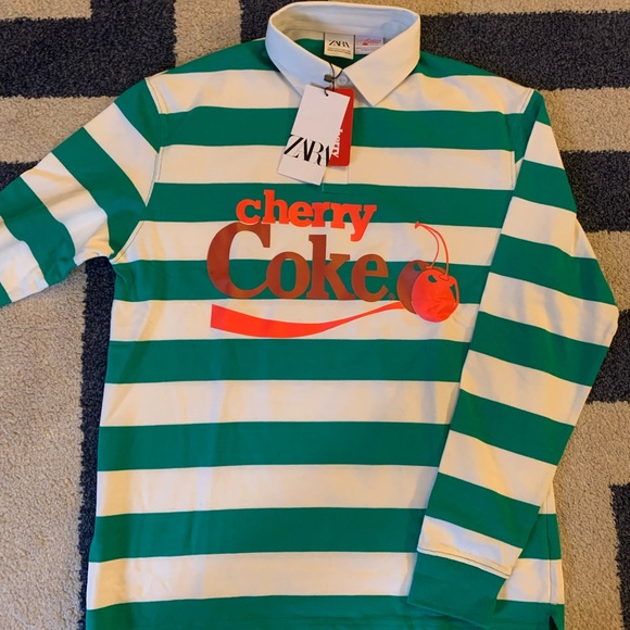 Zara | Shirts | Cherry Coke Cocacola 